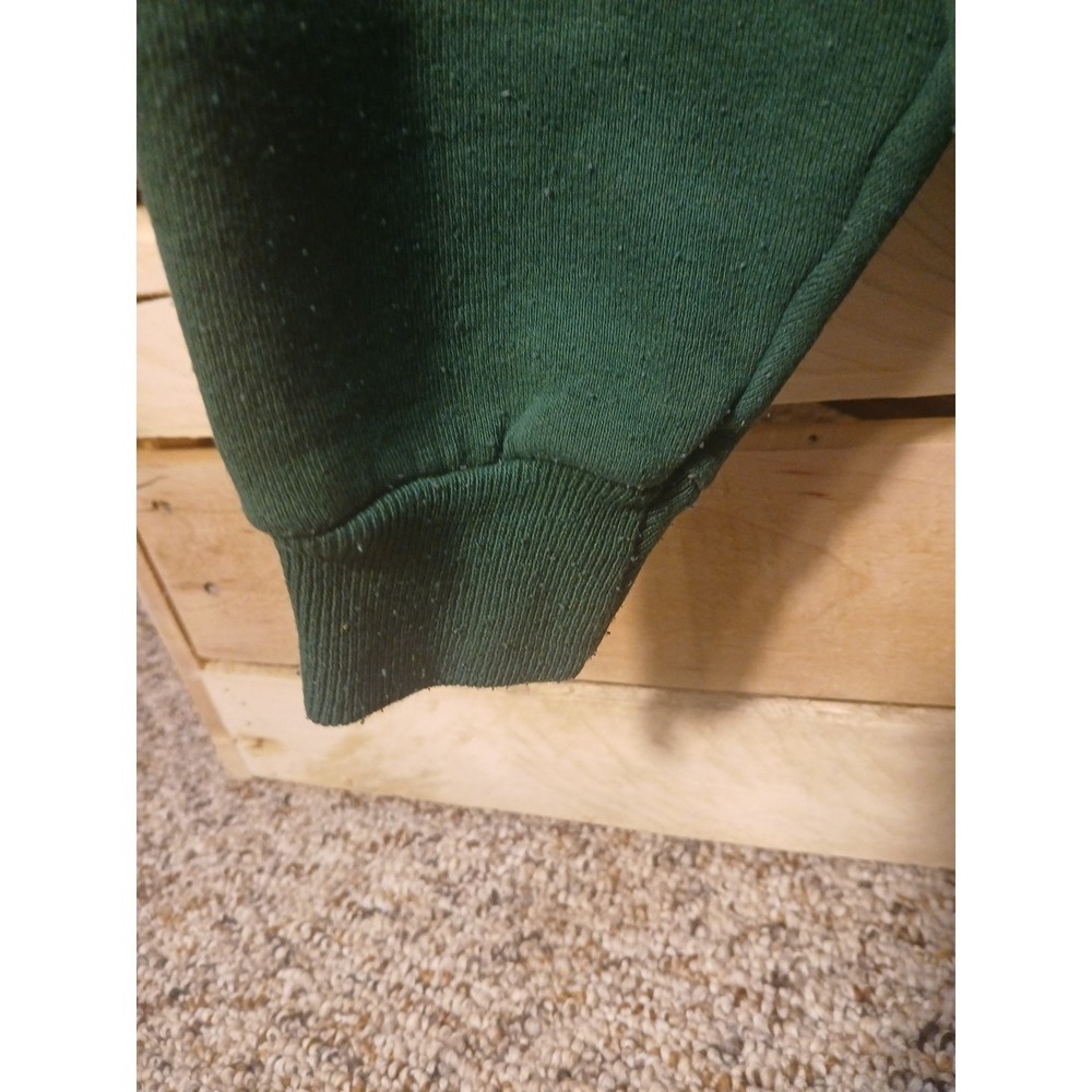VTG Shippendsburg University Sweatshirt CrewNeck Green‎ Size L  Hanes Tag 90s!! - Picture 5 of 8
